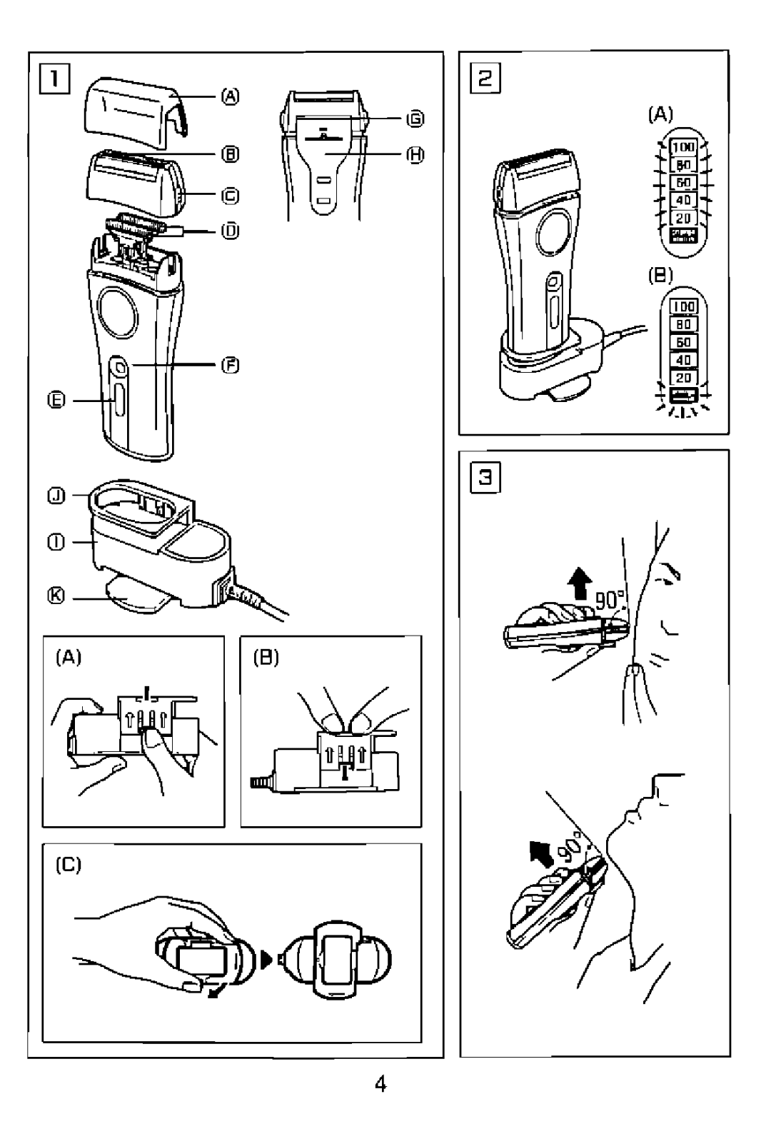 Panasonic ES8056 manual 