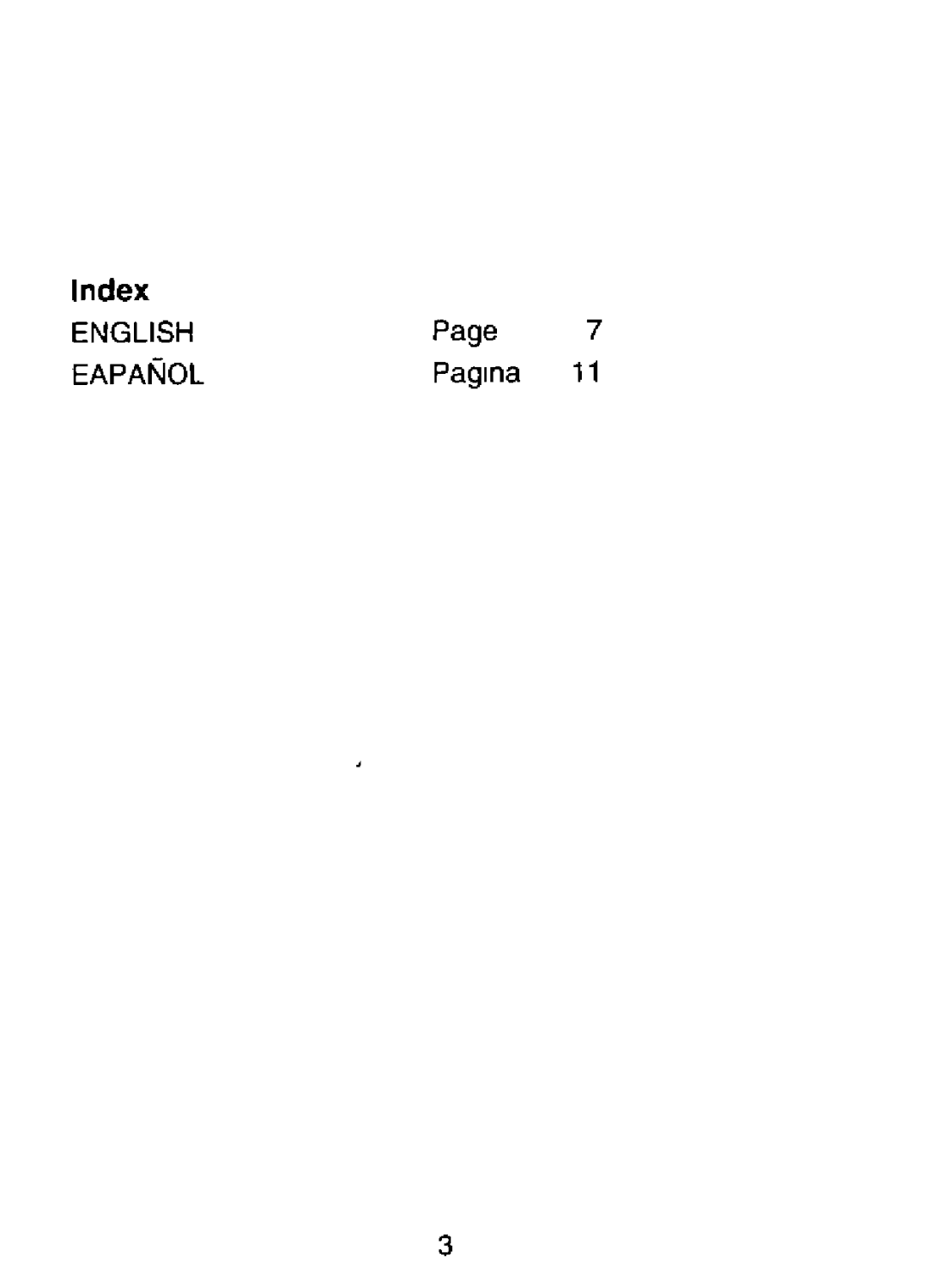 Panasonic ES8080 manual 