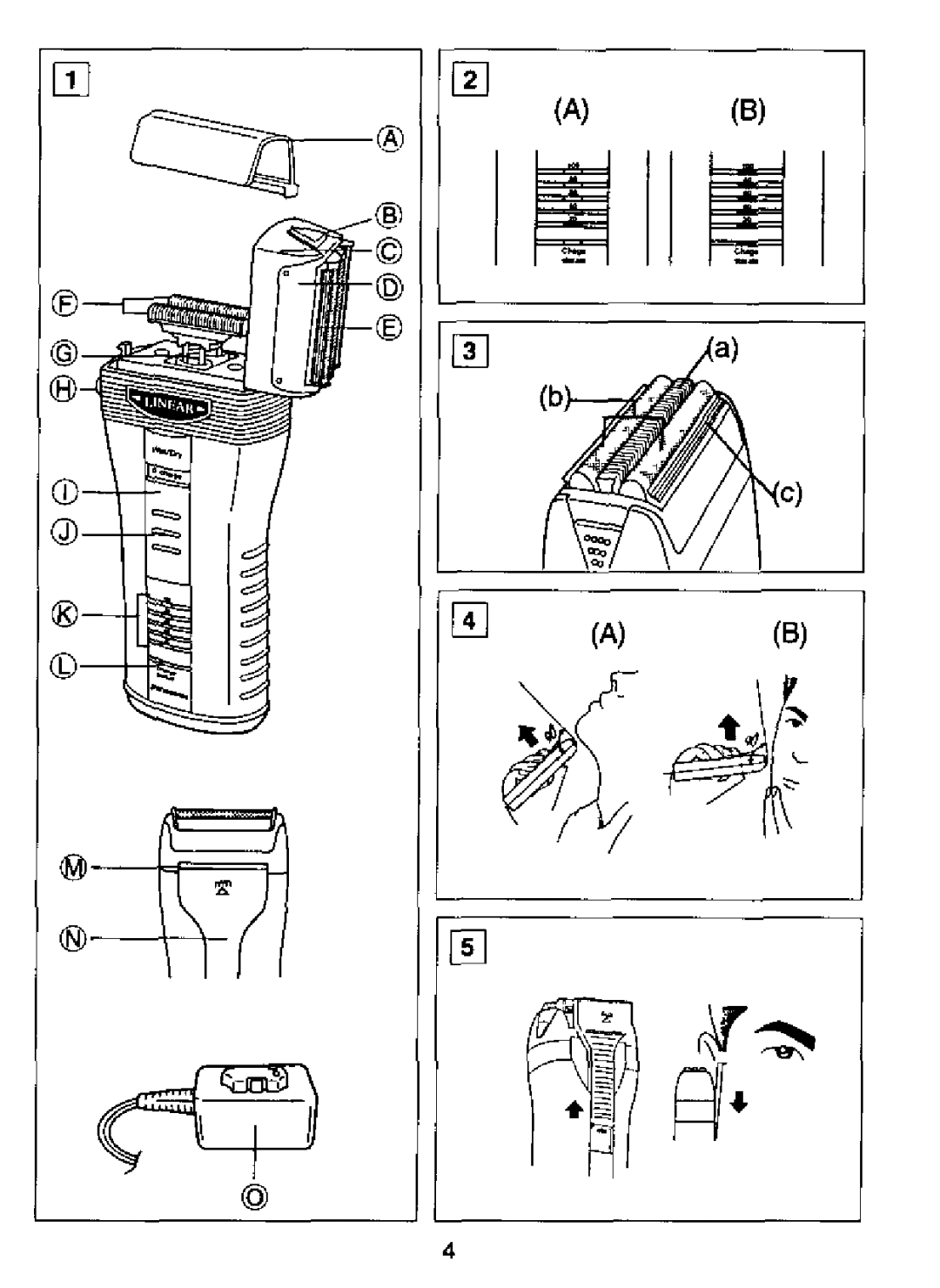 Panasonic ES881 manual 