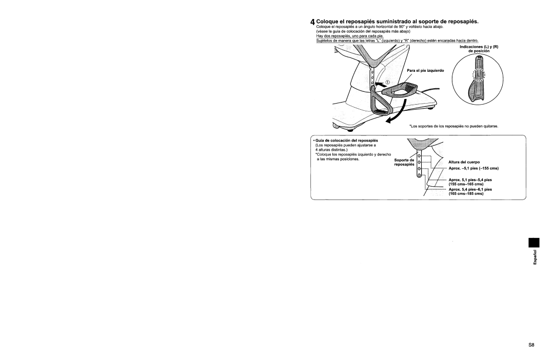 Panasonic EU7805 manual 