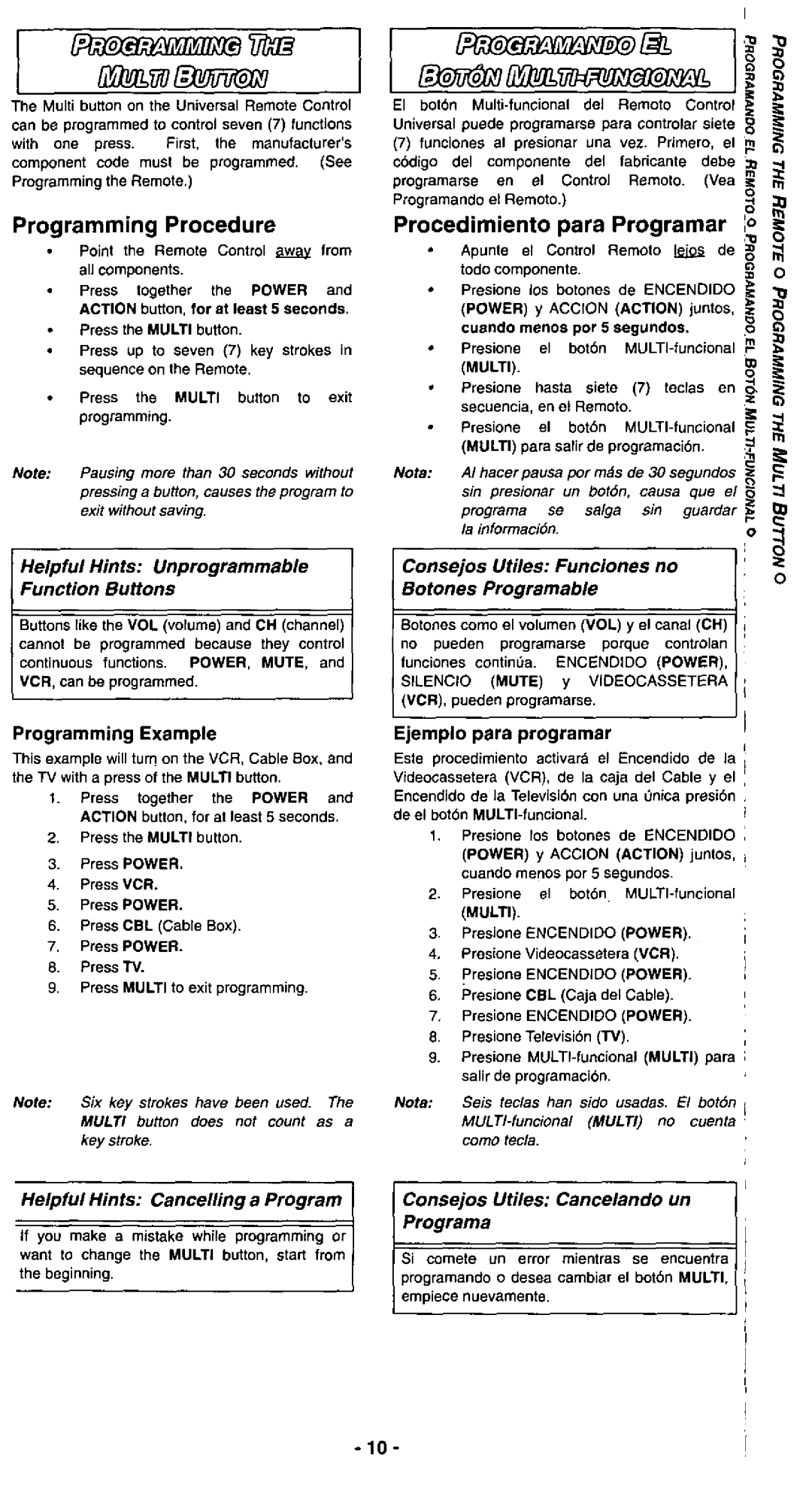 Panasonic EUR511170 manual 