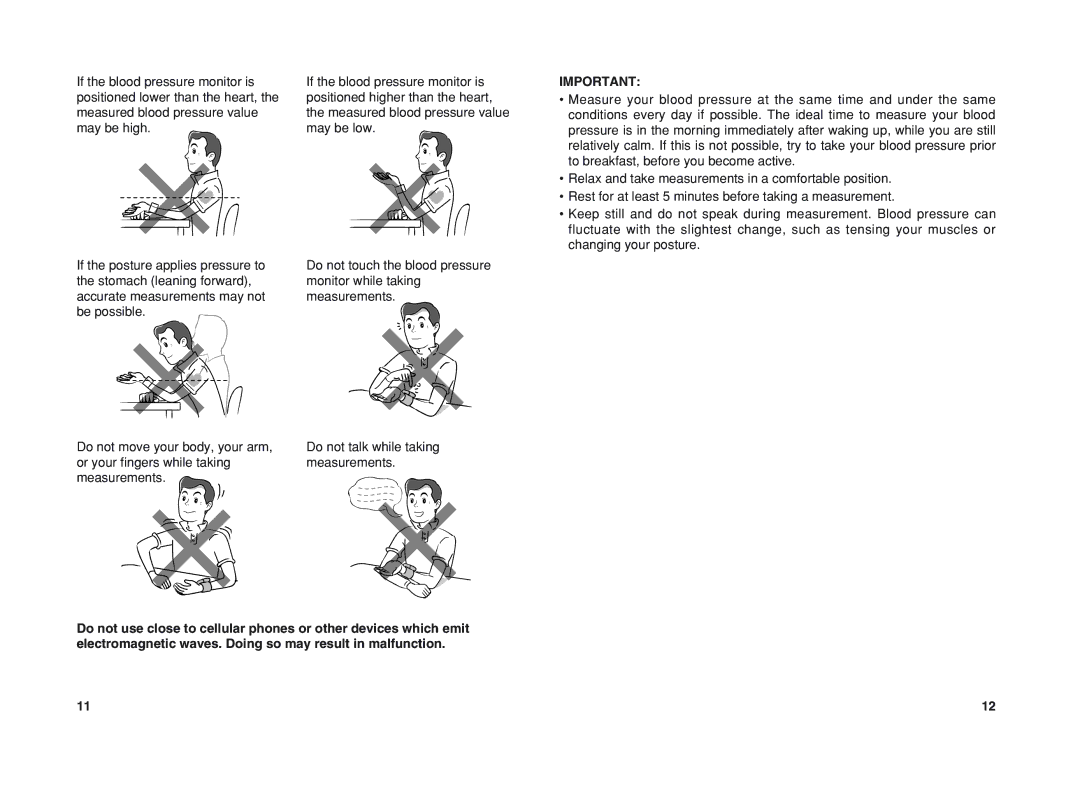 Panasonic EW3003 operating instructions 