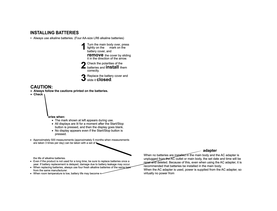 Panasonic EW3122S manual 