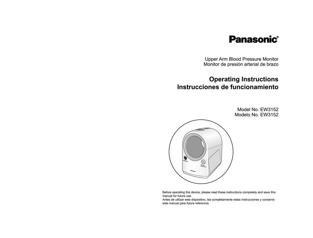 Panasonic EW3152W manual 