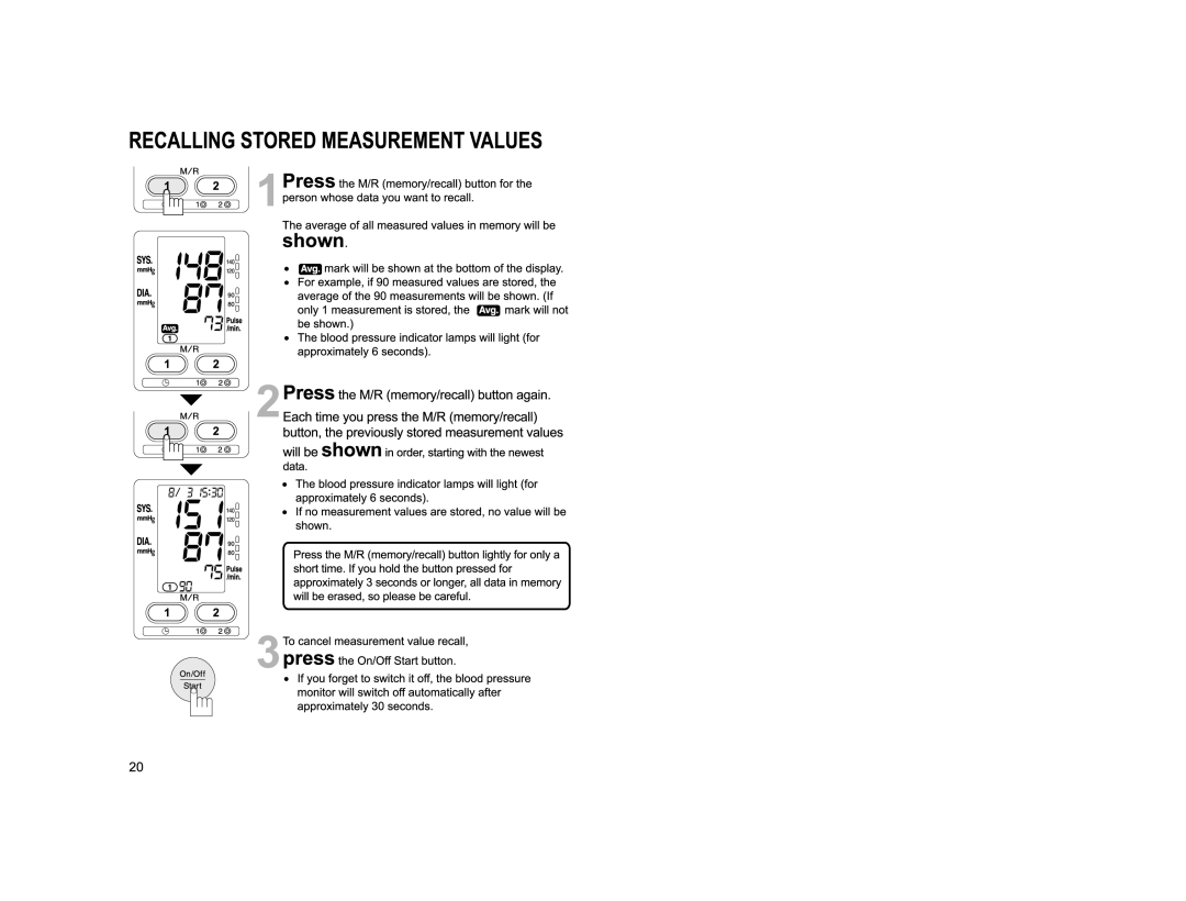 Panasonic EW3152W manual 