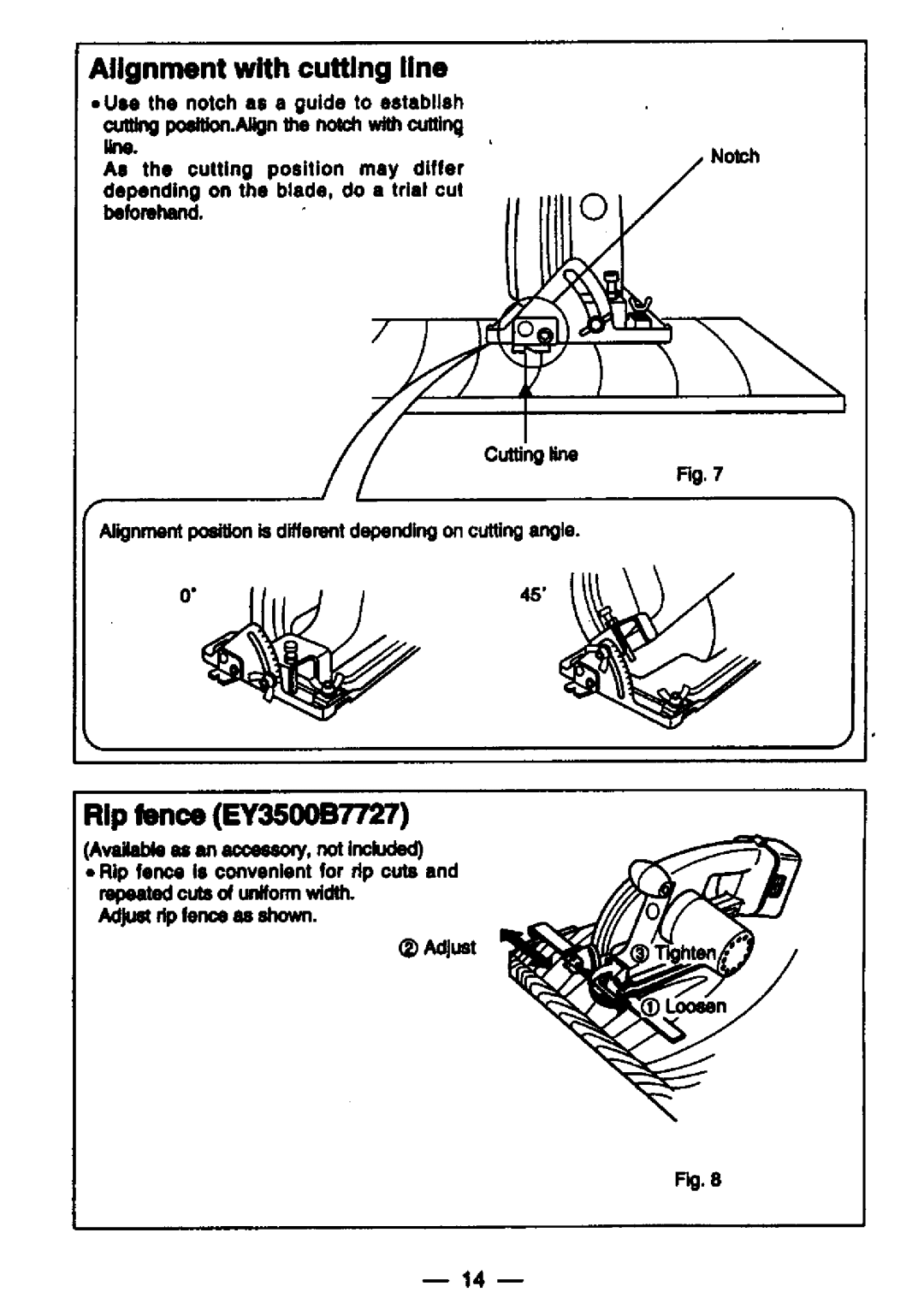 Panasonic ey3531 manual 