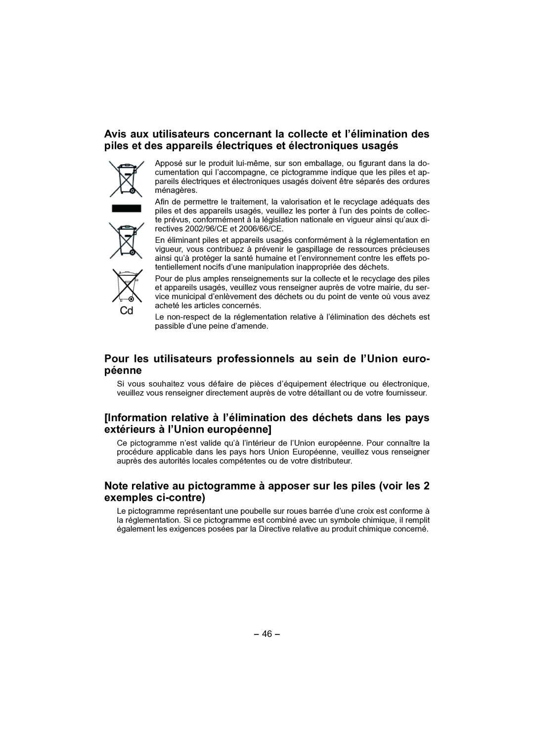 Panasonic EY4541 operating instructions 