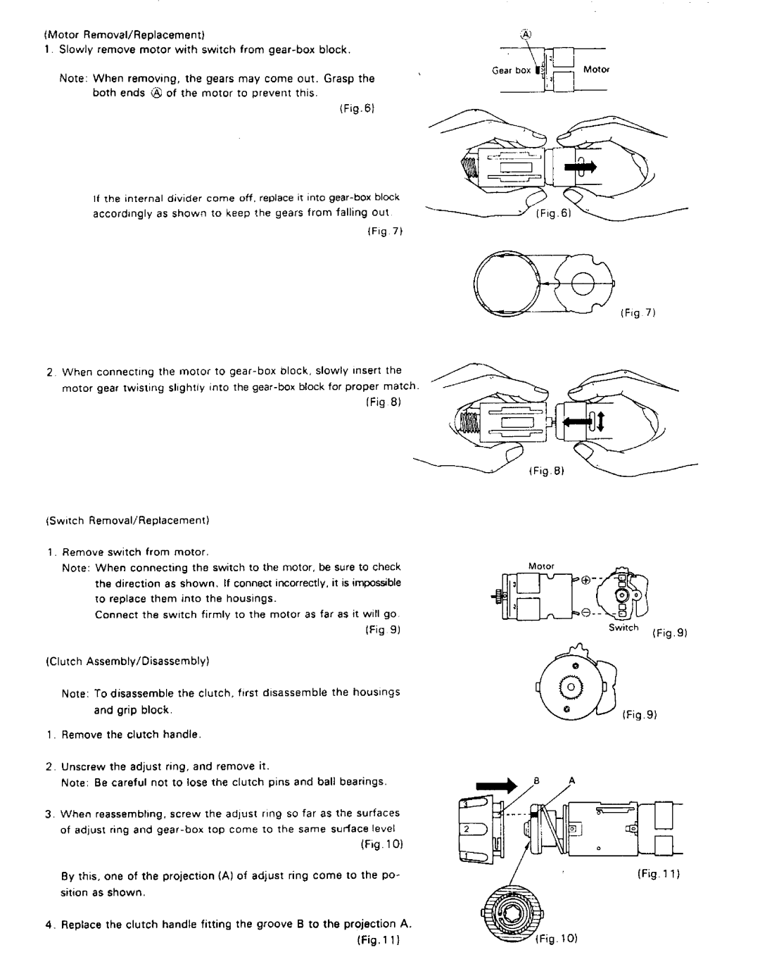 Panasonic EY503B manual 