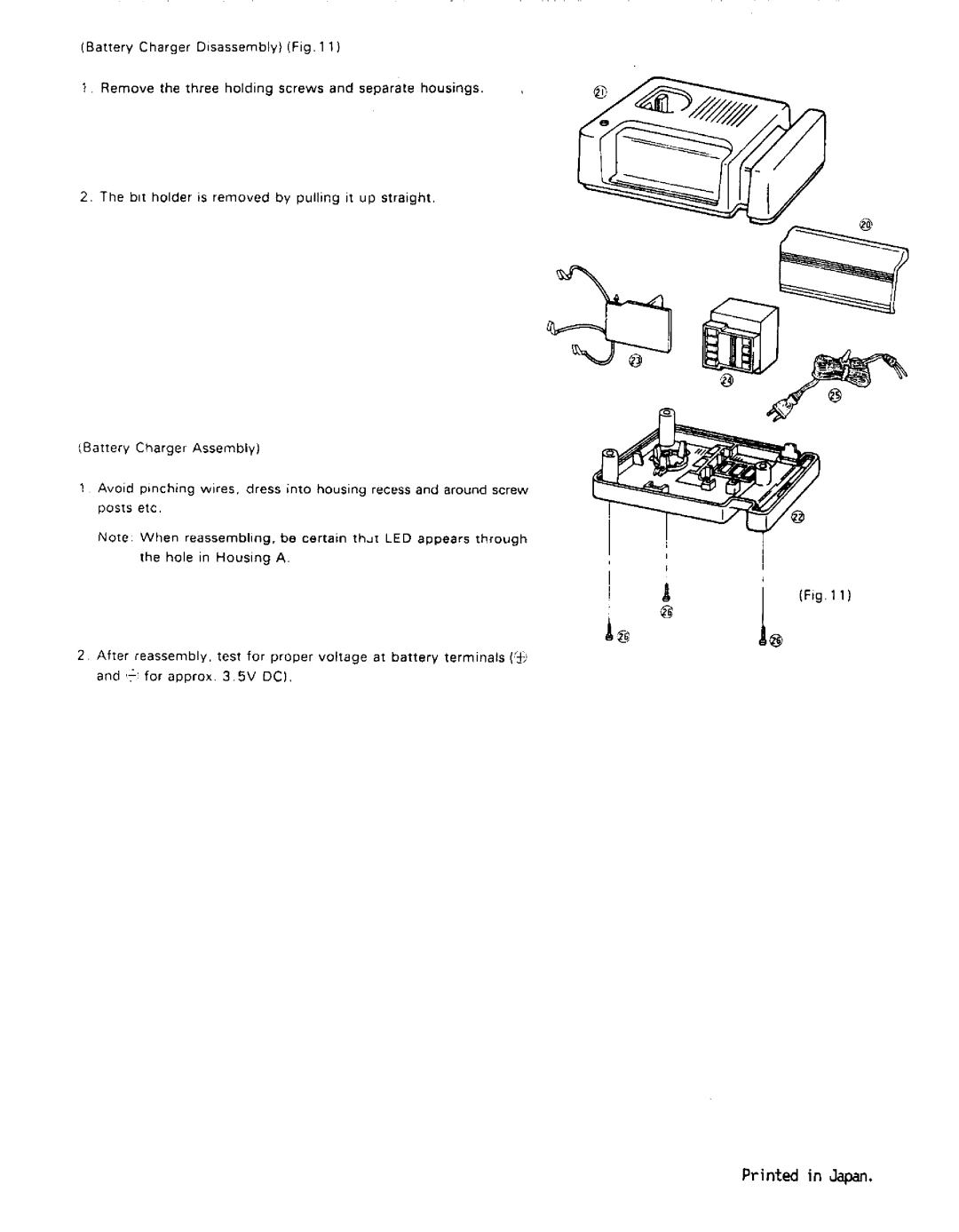 Panasonic EY503B manual 