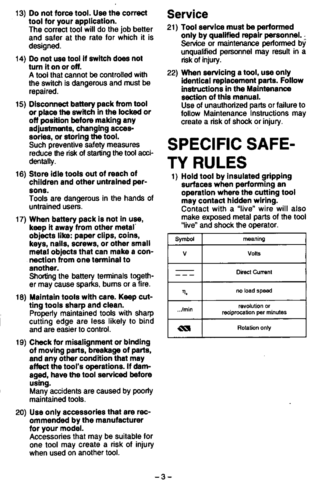 Panasonic EY6431, EY6407, EY6406 manual 