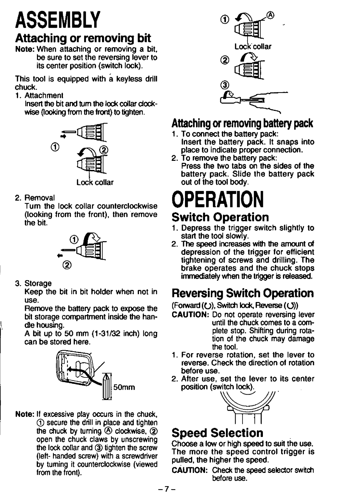 Panasonic EY6407, EY6431, EY6406 manual 