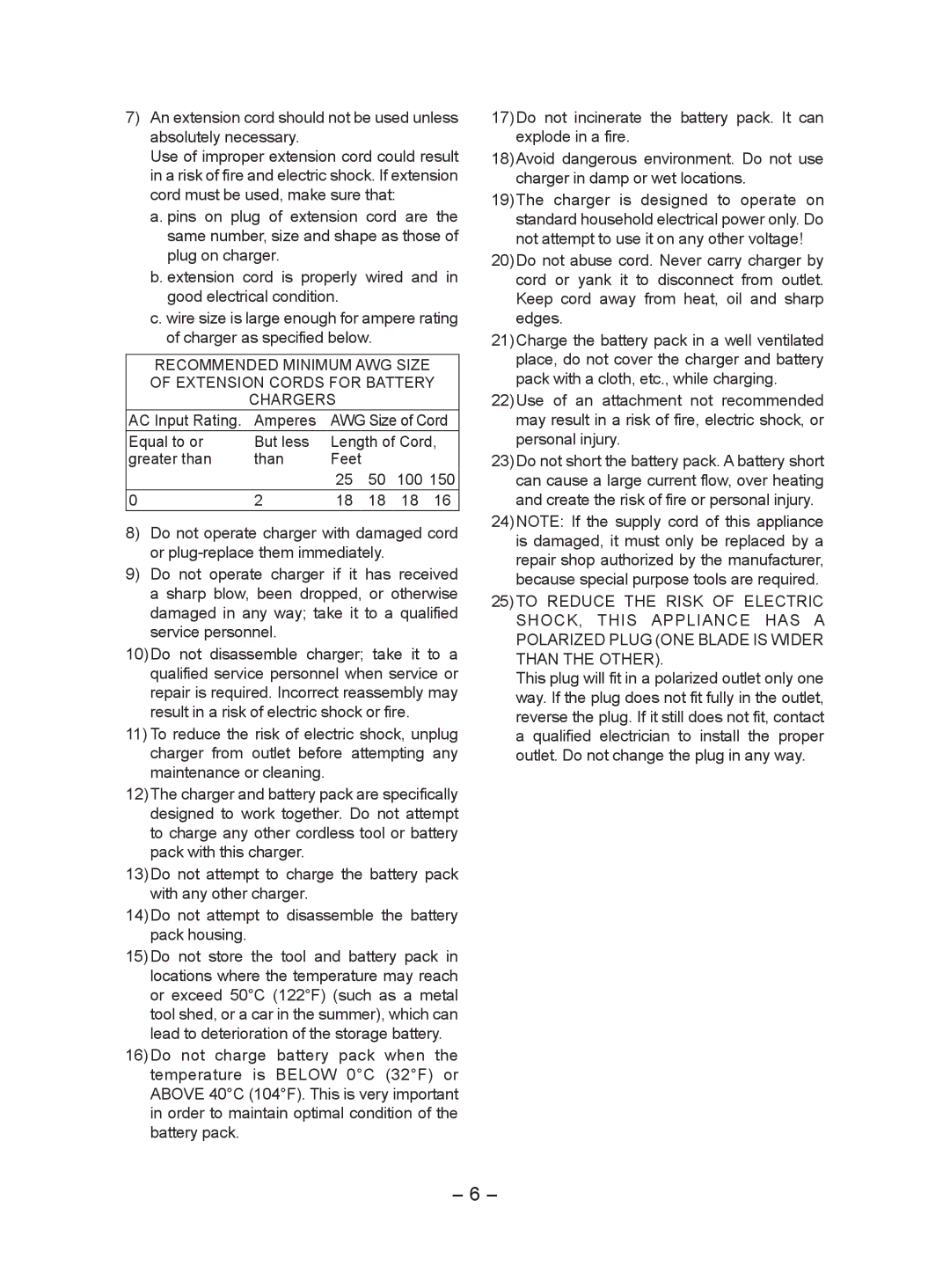 Panasonic EY7552 operating instructions 