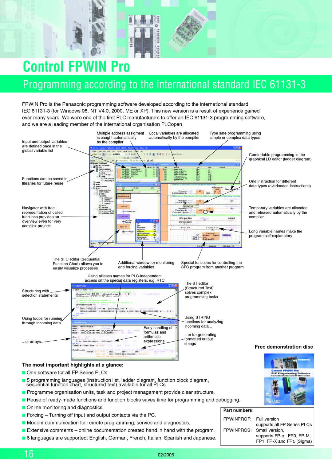 Panasonic FP (Sigma) manual Control Fpwin Pro, Forcing Turning off input and output contacts via the PC 