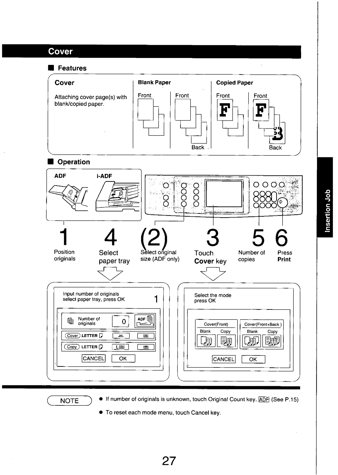 Panasonic FP7750 manual 