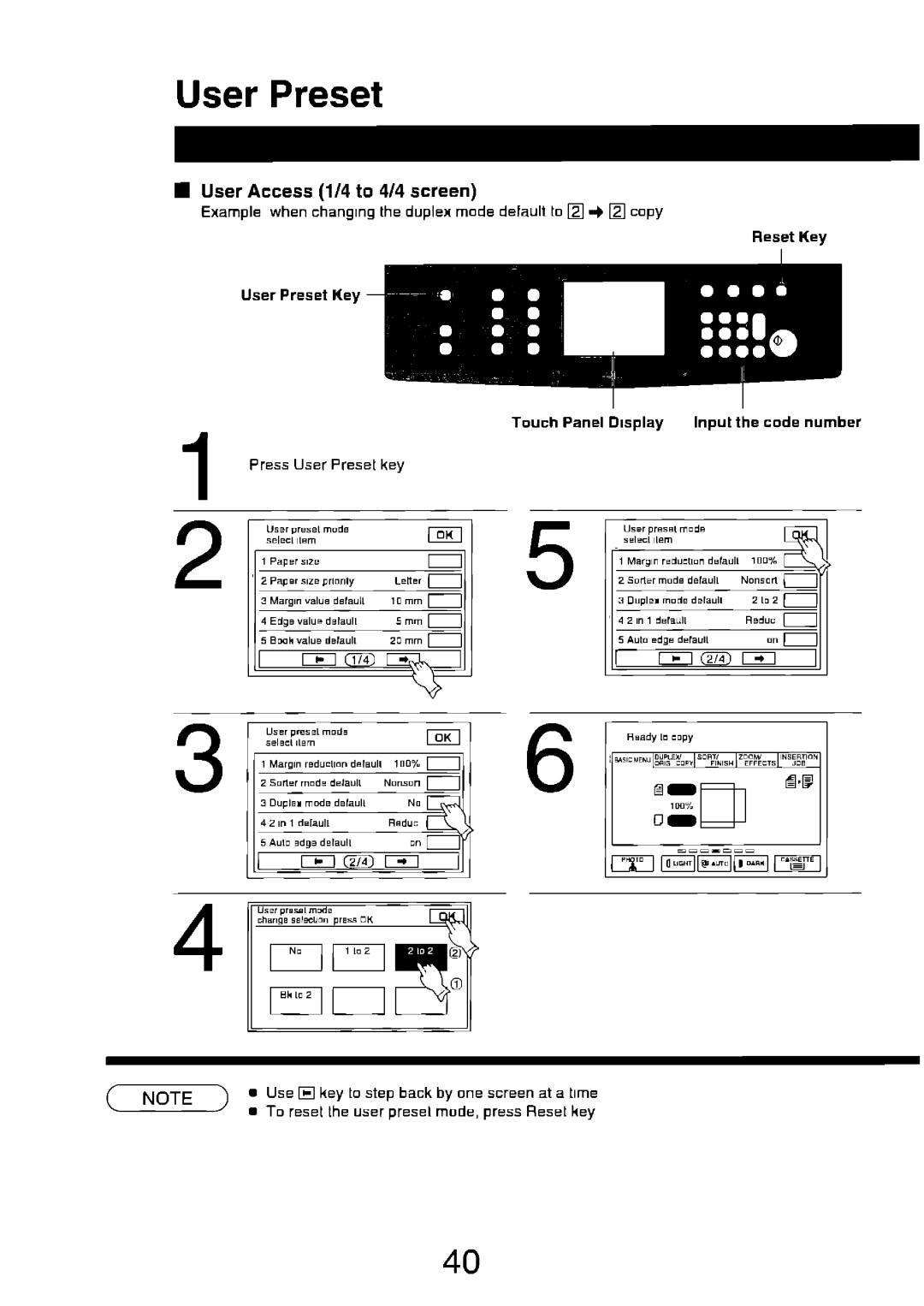 Panasonic FP7750 manual 