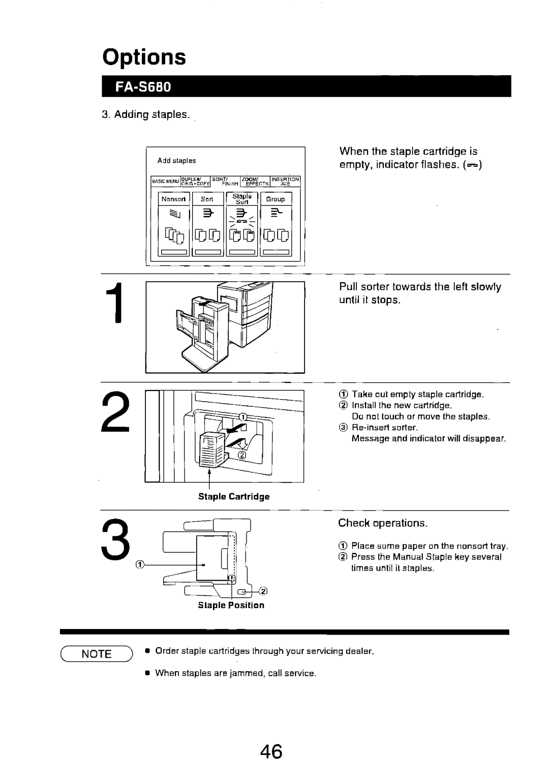 Panasonic FP7750 manual 
