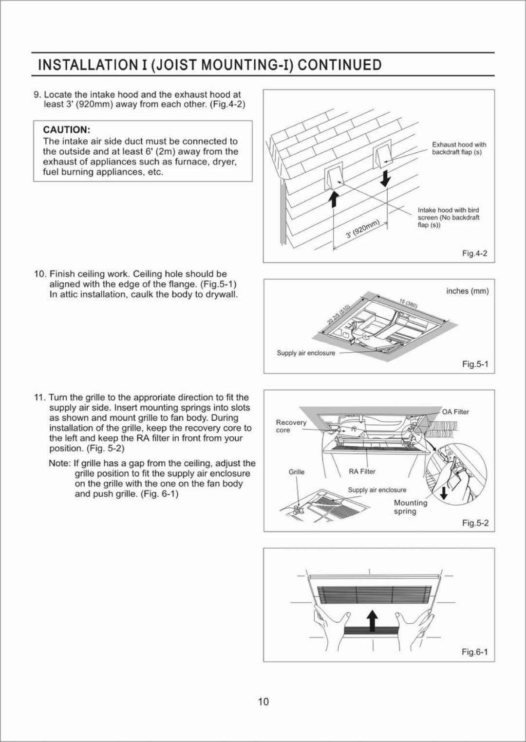 Panasonic FV-04VE1 manual 