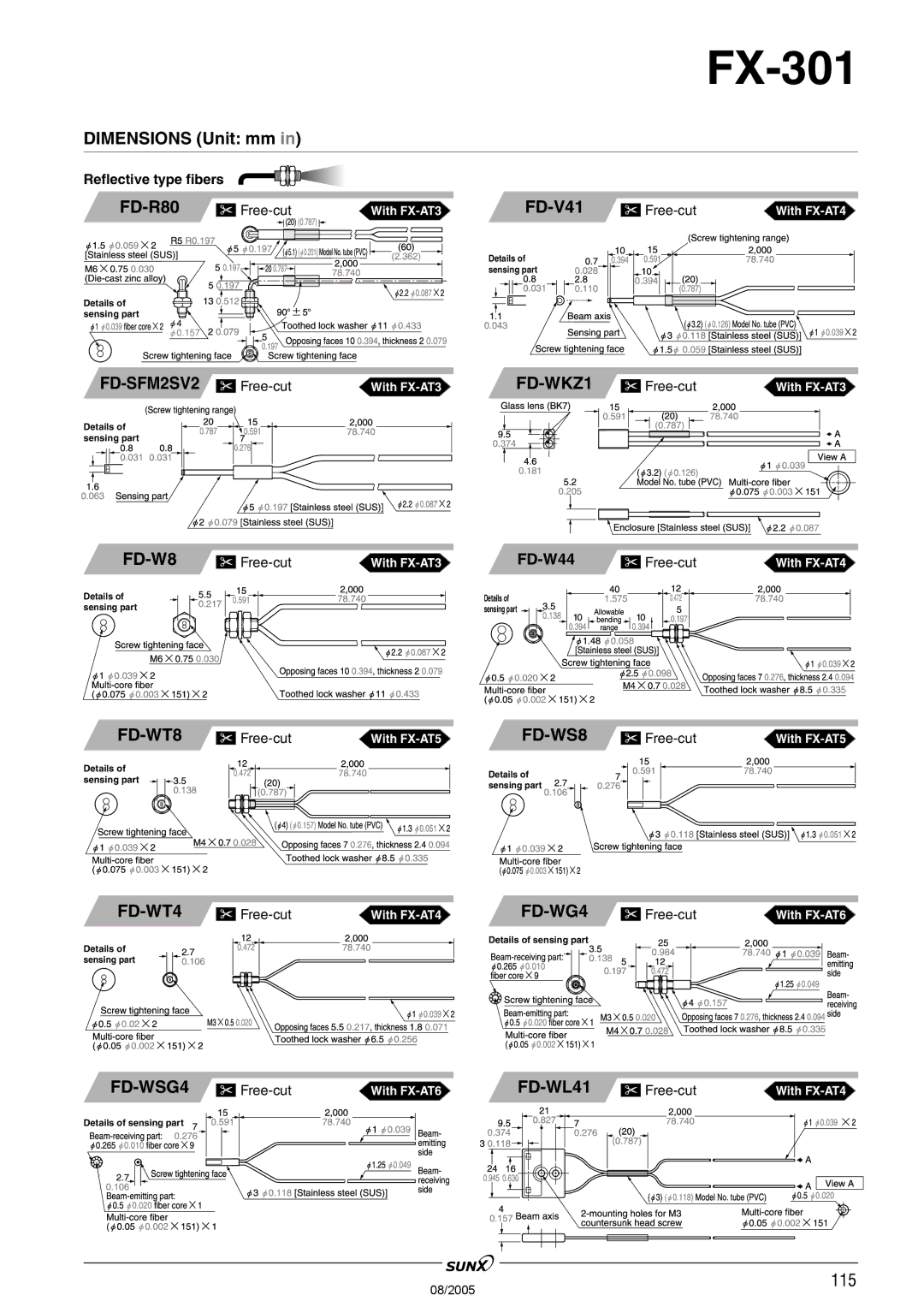 Panasonic FX-301 manual FD-SFM2SV2 