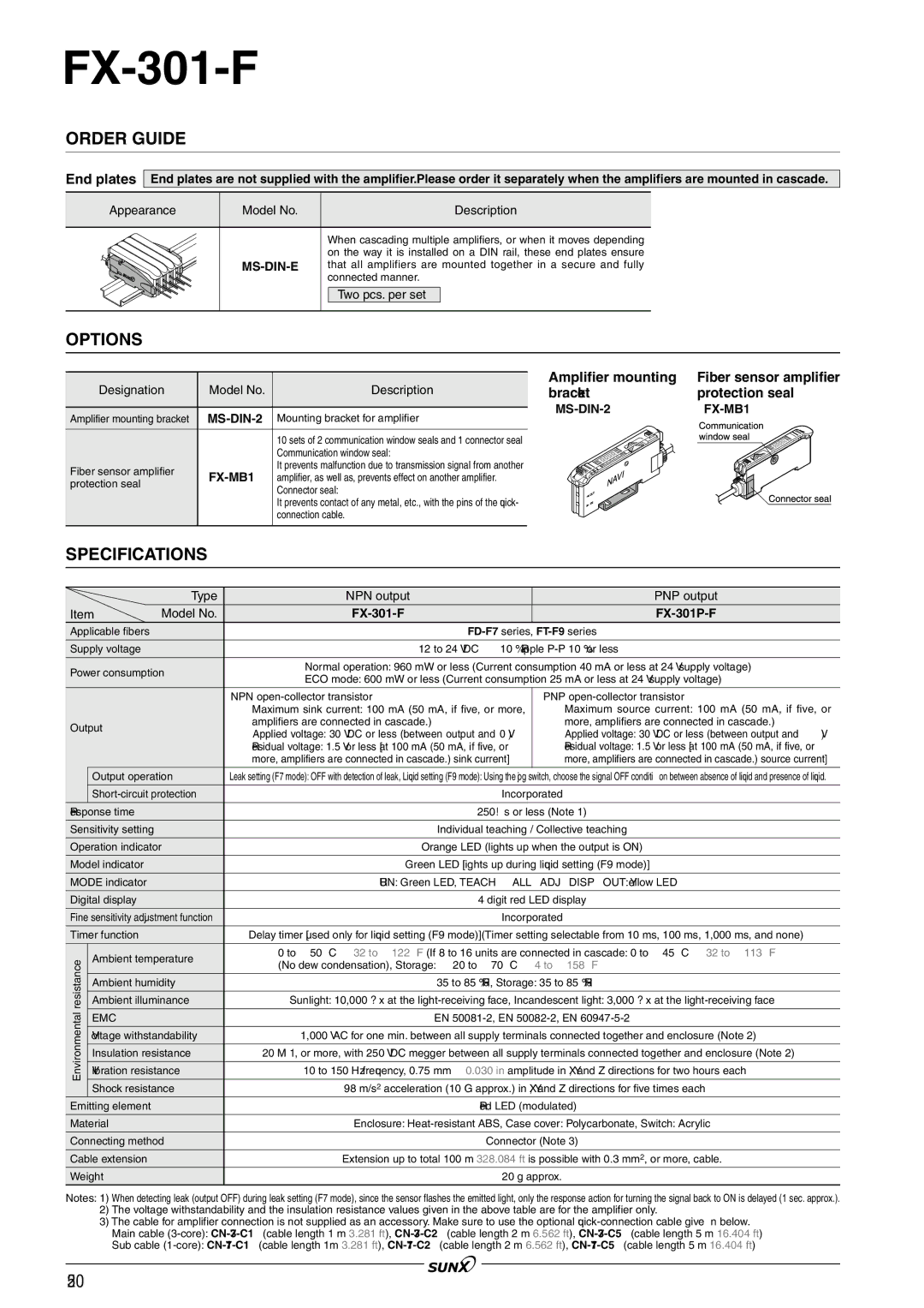 Panasonic Amplifier mounting, Bracket Protection seal, Fiber sensor amplifier, MS-DIN-2 FX-MB1, FX-301-F FX-301P-F 