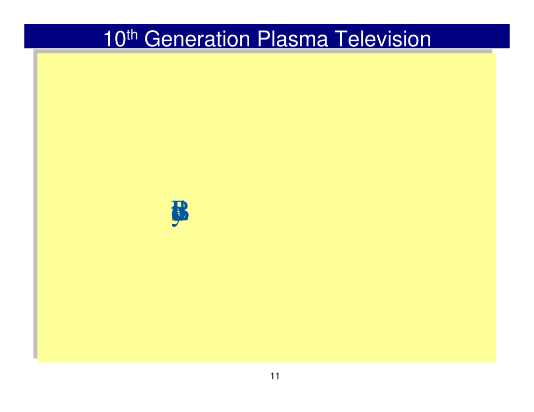 Panasonic Generation Plasma Display Television manual Board Layout 