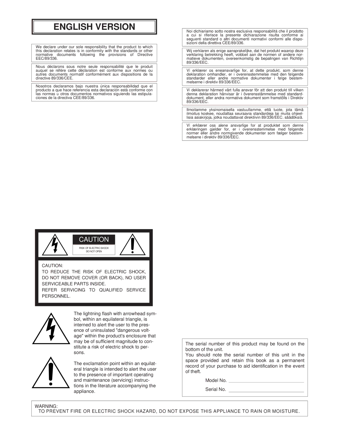 Panasonic GP-KS1000E manual English Version 