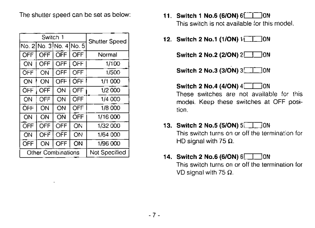 Panasonic GP-MF130 manual 