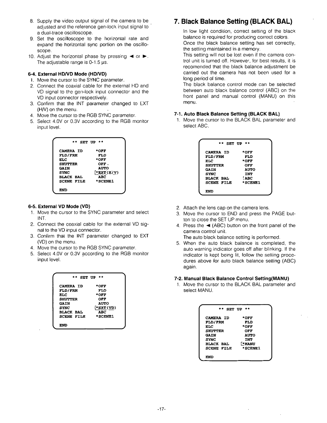 Panasonic GP-US522CU, GP-US522H, GP-US532H manual 