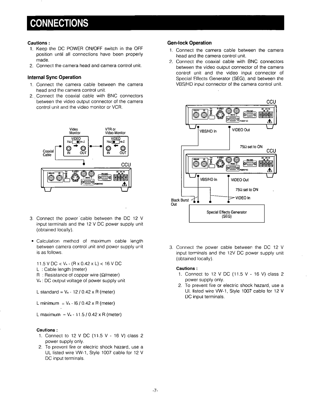 Panasonic GP-US522H, GP-US522CU, GP-US532H manual 