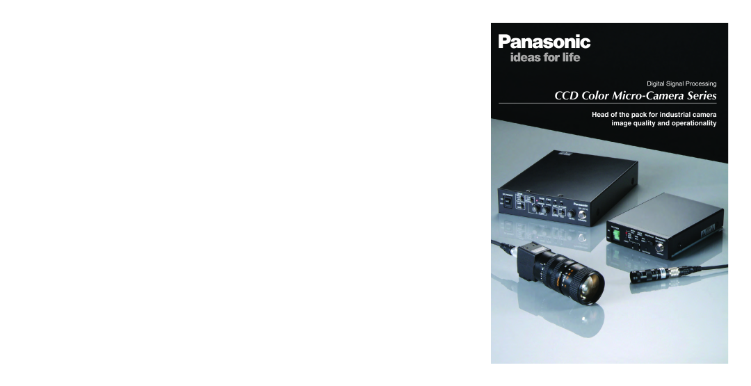 Panasonic GP-US742CUE, GP-US732HP, GP-US742CUP specifications CCD Color Micro-Camera Series, Digital Signal Processing 