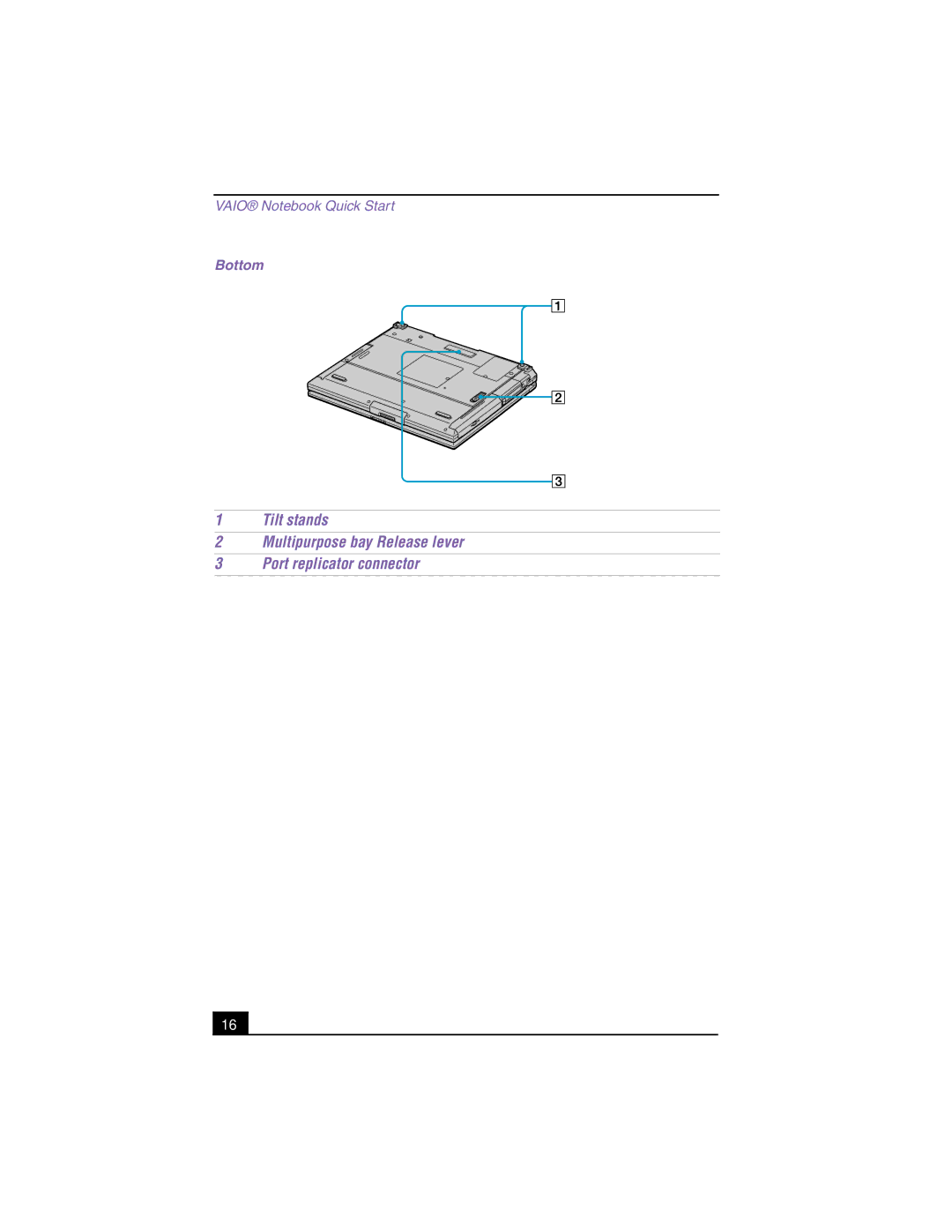 Panasonic GR150K, GR170K, PCG-GR150 service manual Bottom 