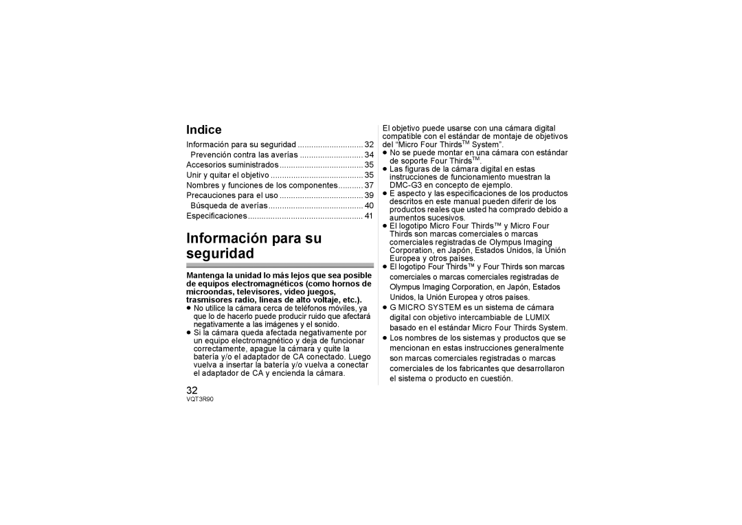 Panasonic H-PS45175 Información para su seguridad, Prevención contra las averías, Búsqueda de averías 