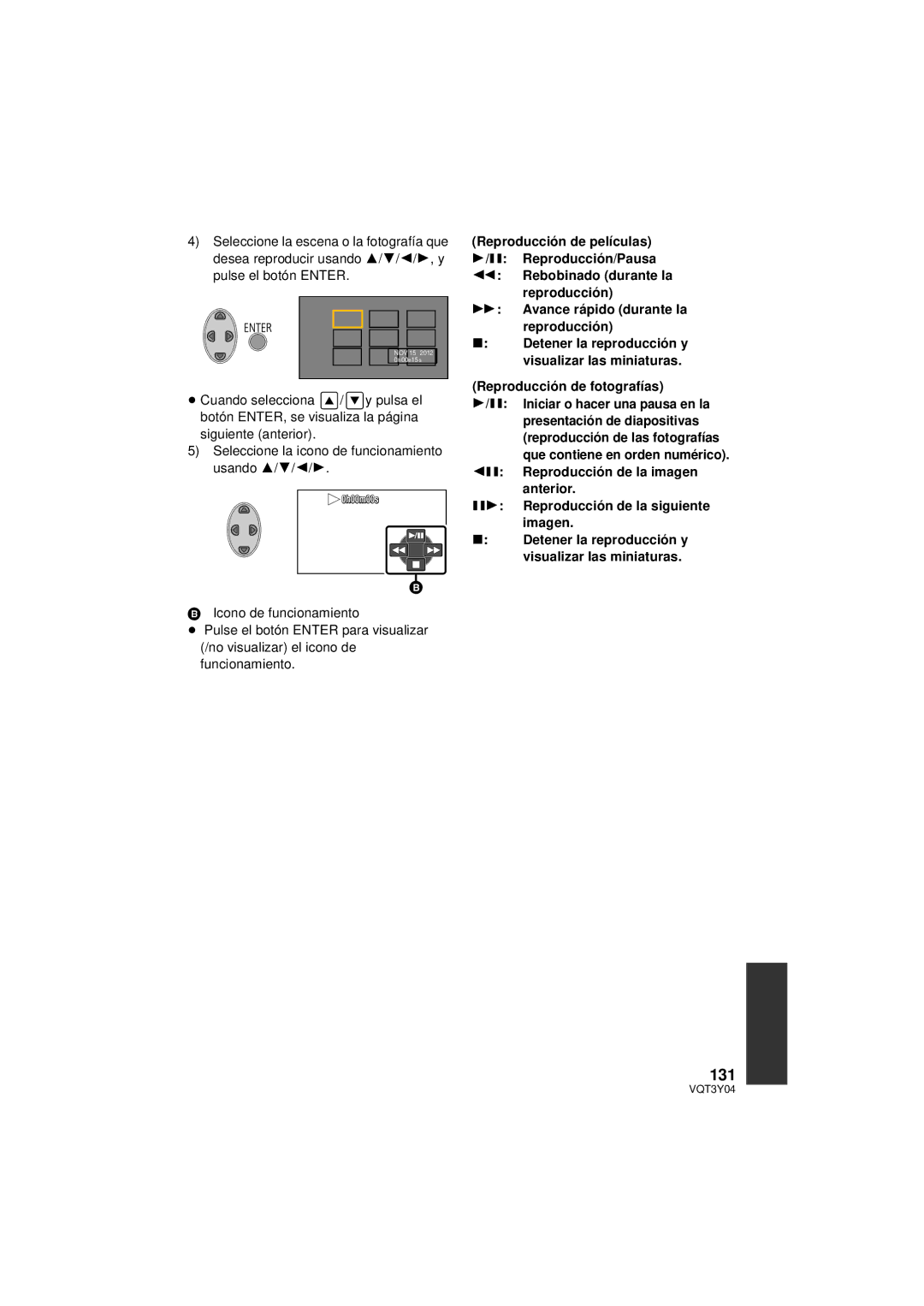 Panasonic HC-V100 owner manual 131 