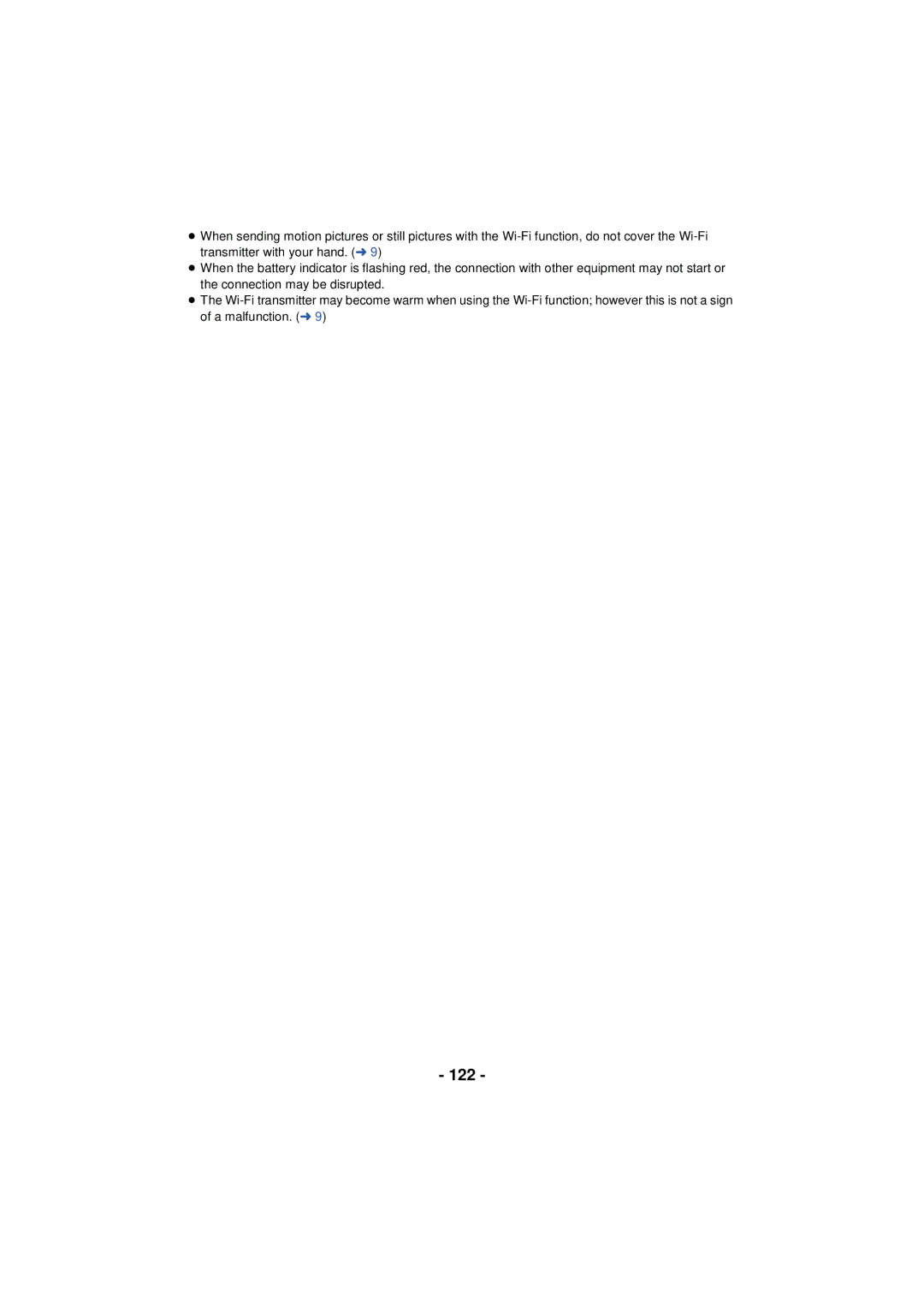 Panasonic HC-V720 owner manual 122 