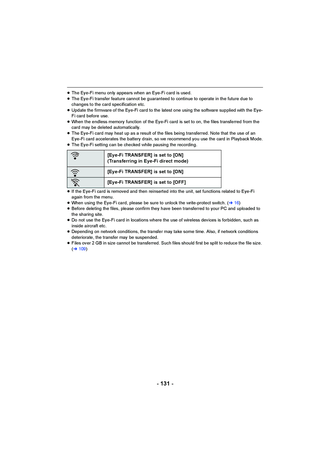 Panasonic HC-W850, HC-V750 owner manual 131 