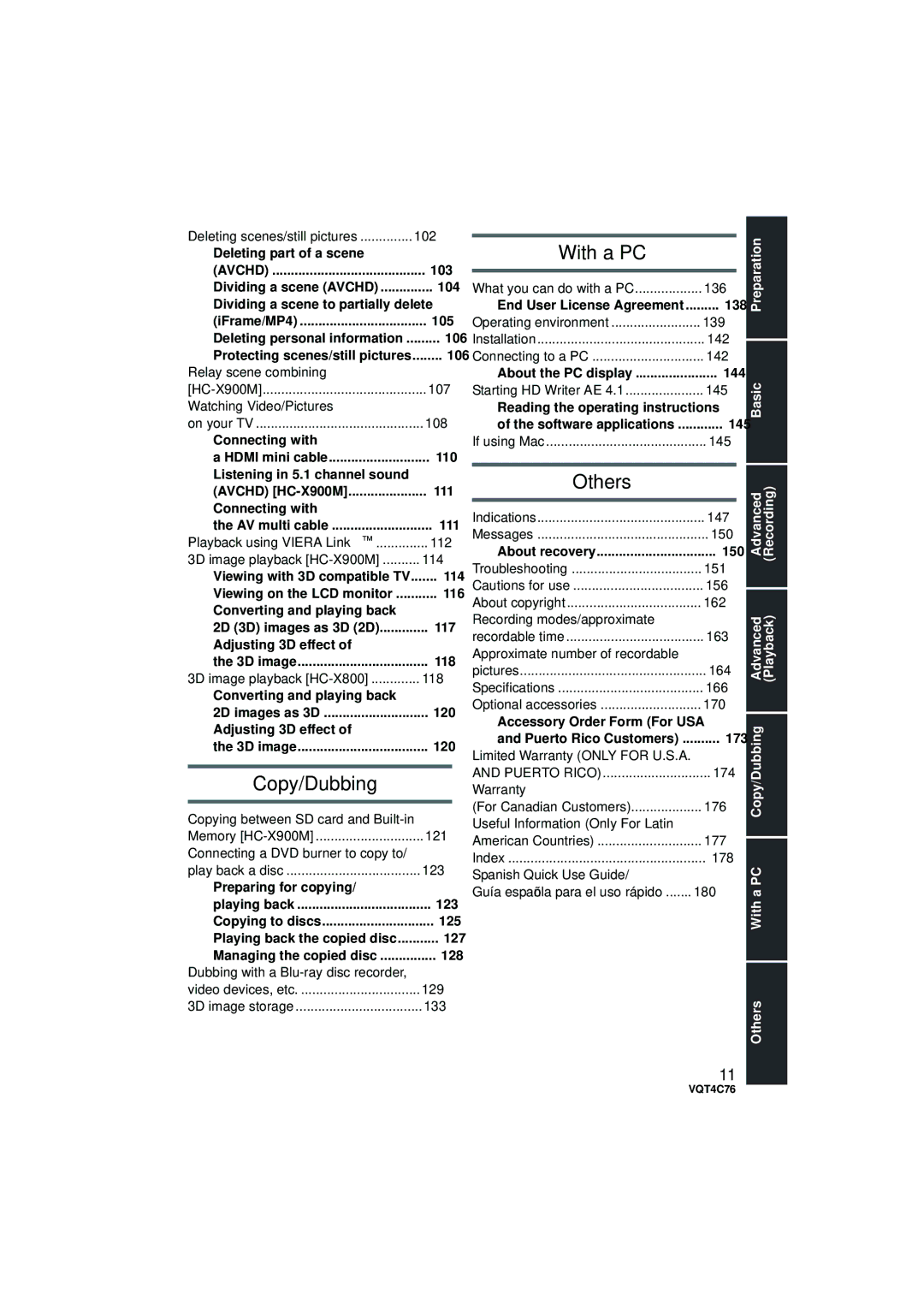 Panasonic HC-X900M owner manual Preparation, Basic, Puerto Rico 