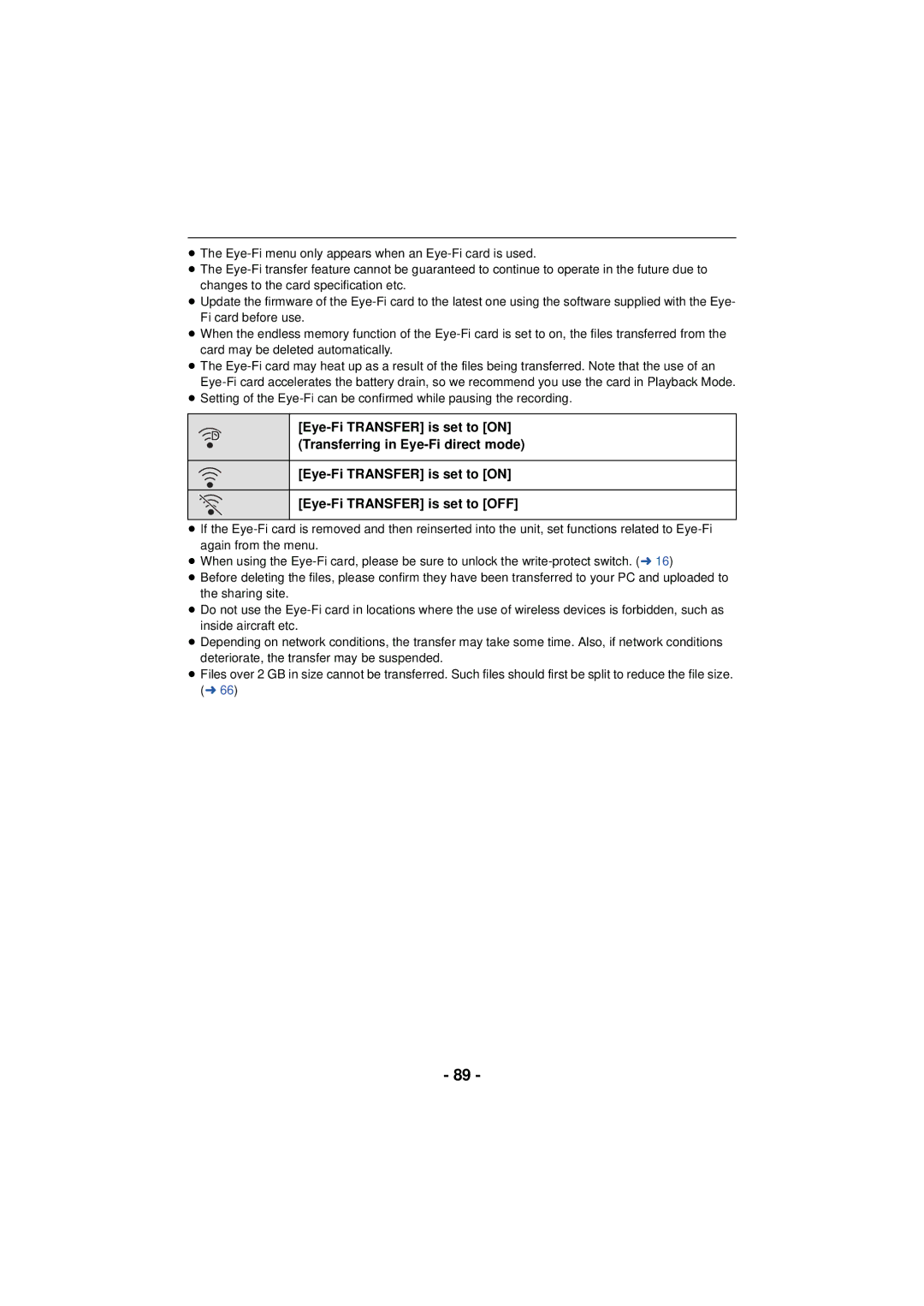 Panasonic VQT4T63, HCV201K, HCX920K, HC-V210M, HC-V201, HCV110K, HC-V110 owner manual 