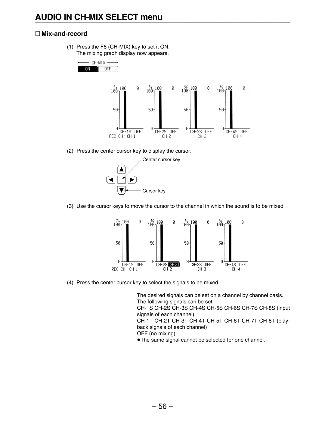 Panasonic HD3700H operating instructions ∑ Mix-and-record 