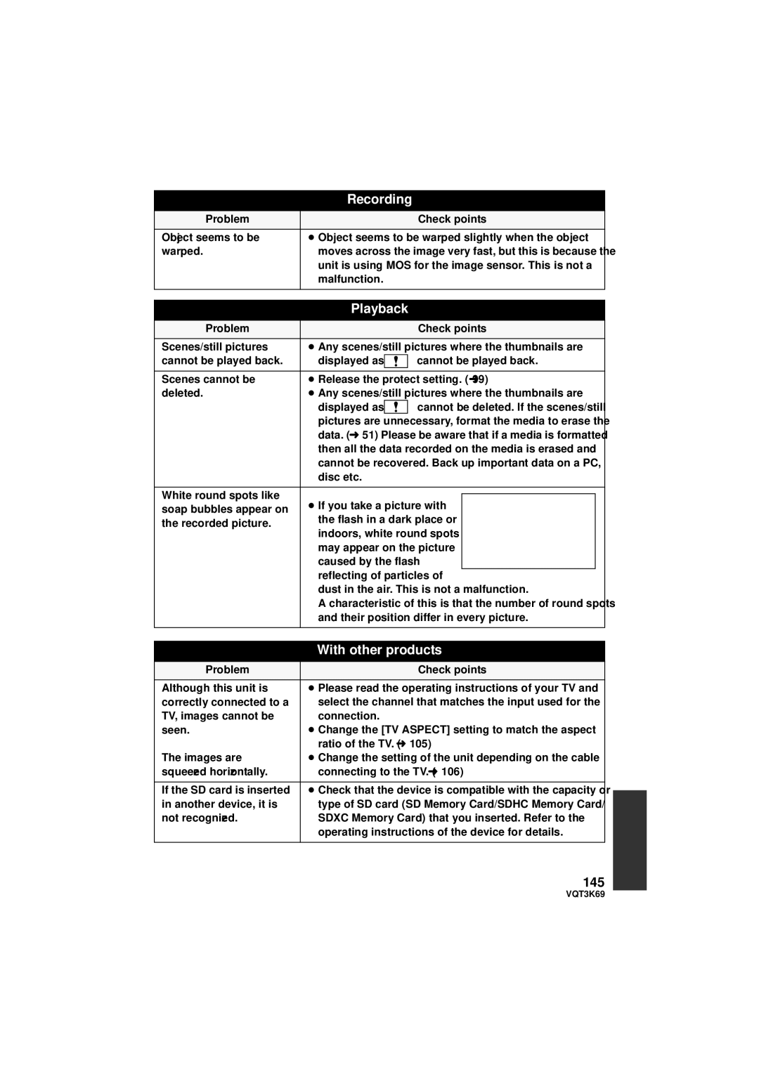 Panasonic HDC-TM900P/PC, HDC-HS900P/PC owner manual 145 