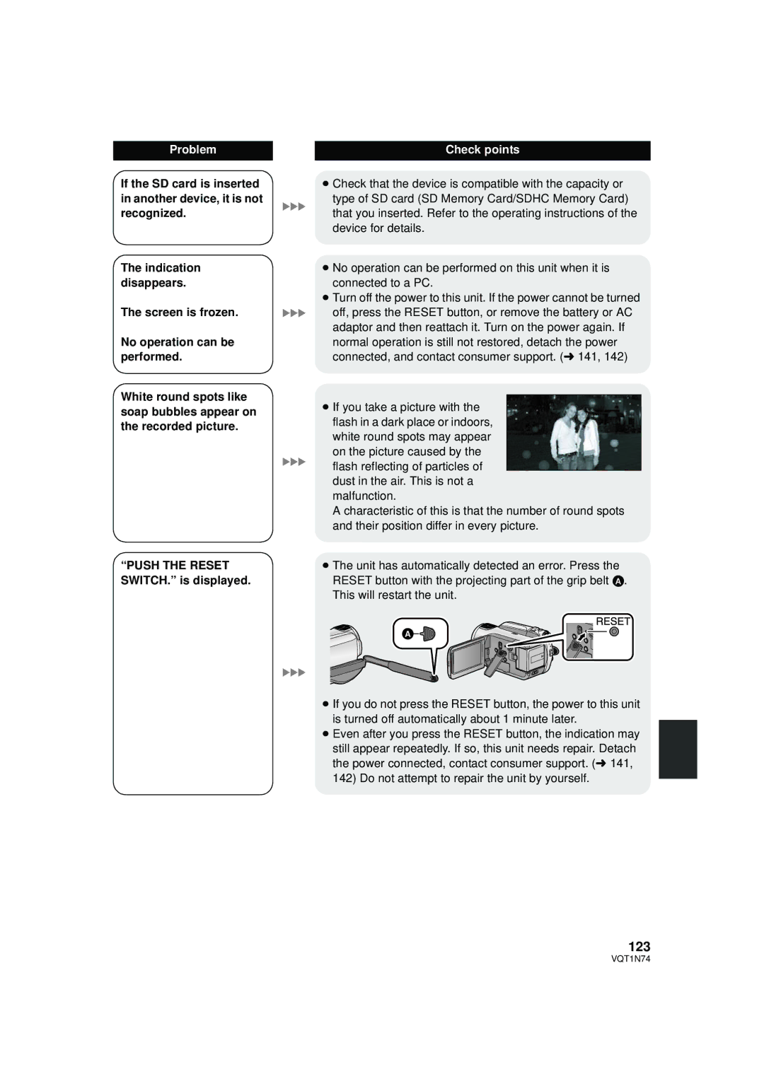 Panasonic HDC-HS9PC operating instructions 123 