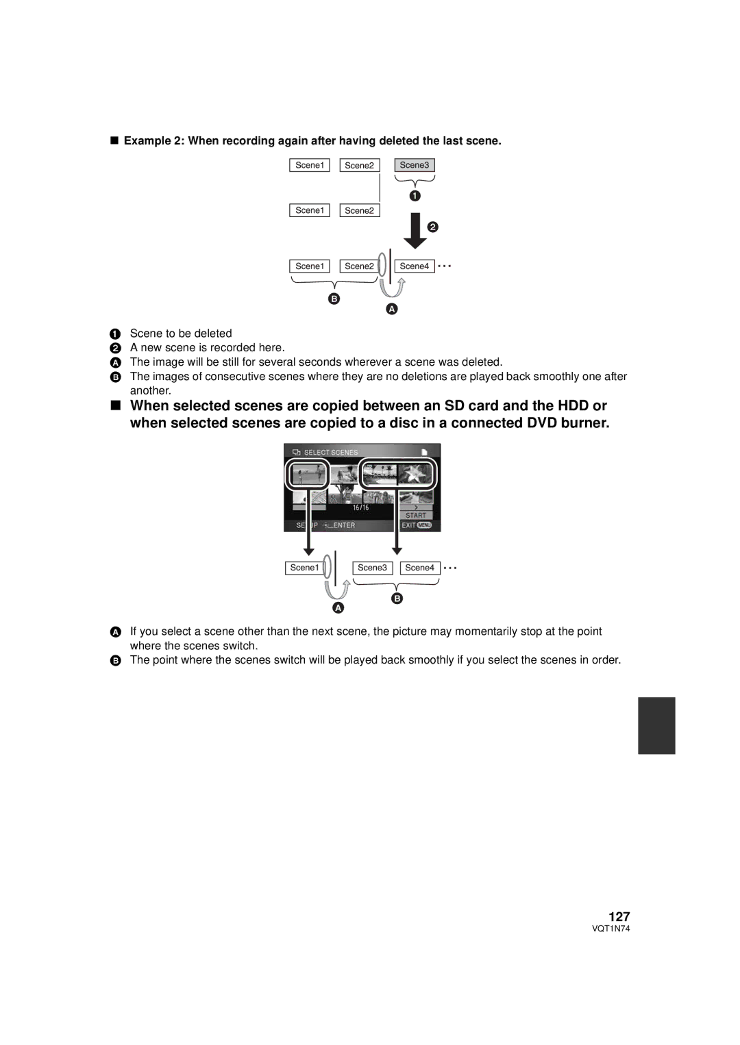 Panasonic HDC-HS9PC operating instructions 127 