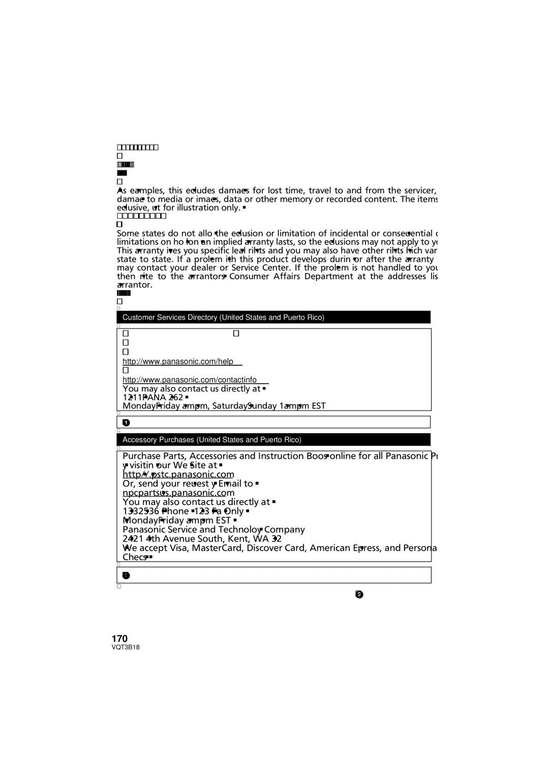 Panasonic HDC-SDT750PP, HDC-SDT750K operating instructions 170, As of November 