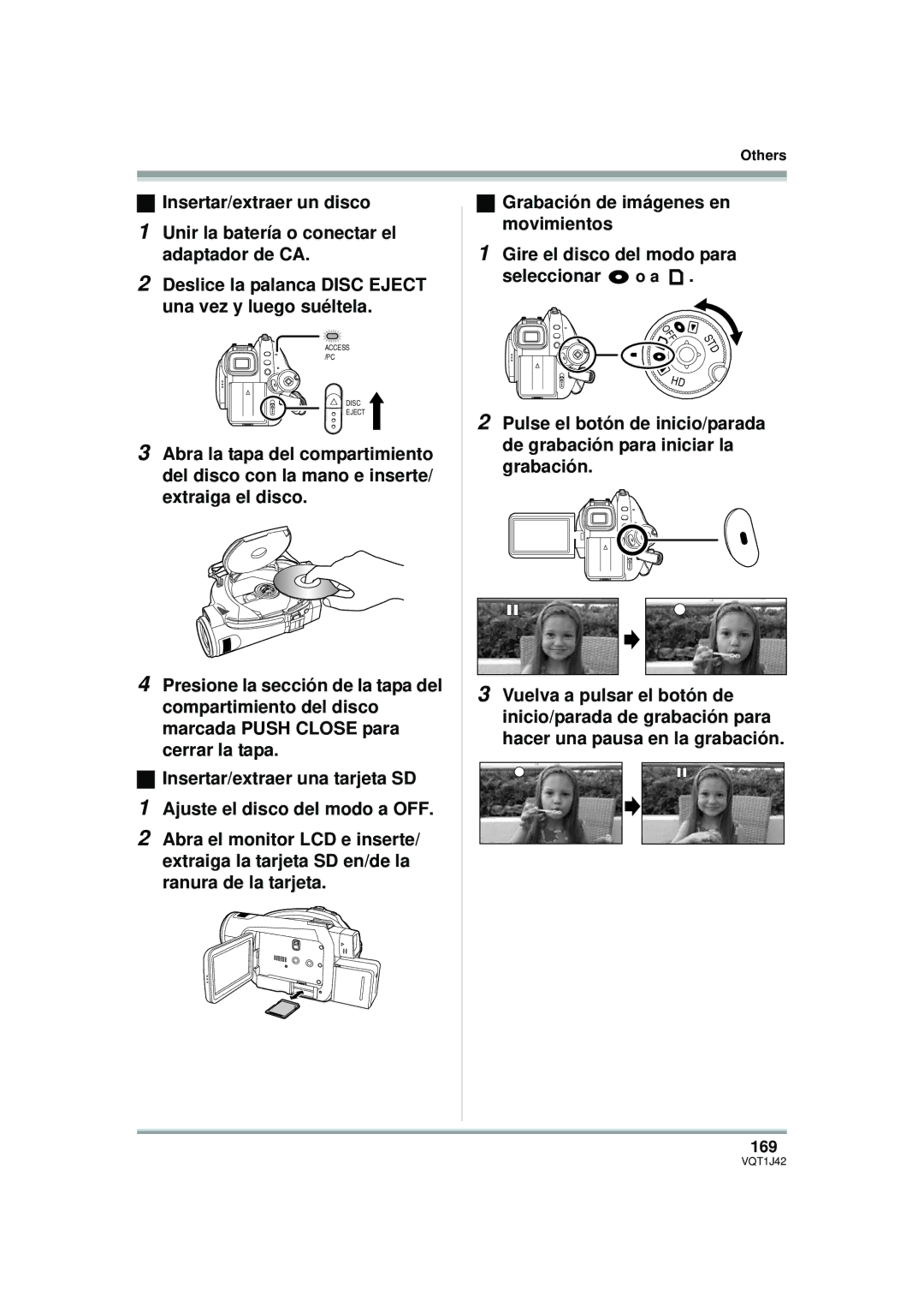 Panasonic HDC-SX5PC operating instructions 169 