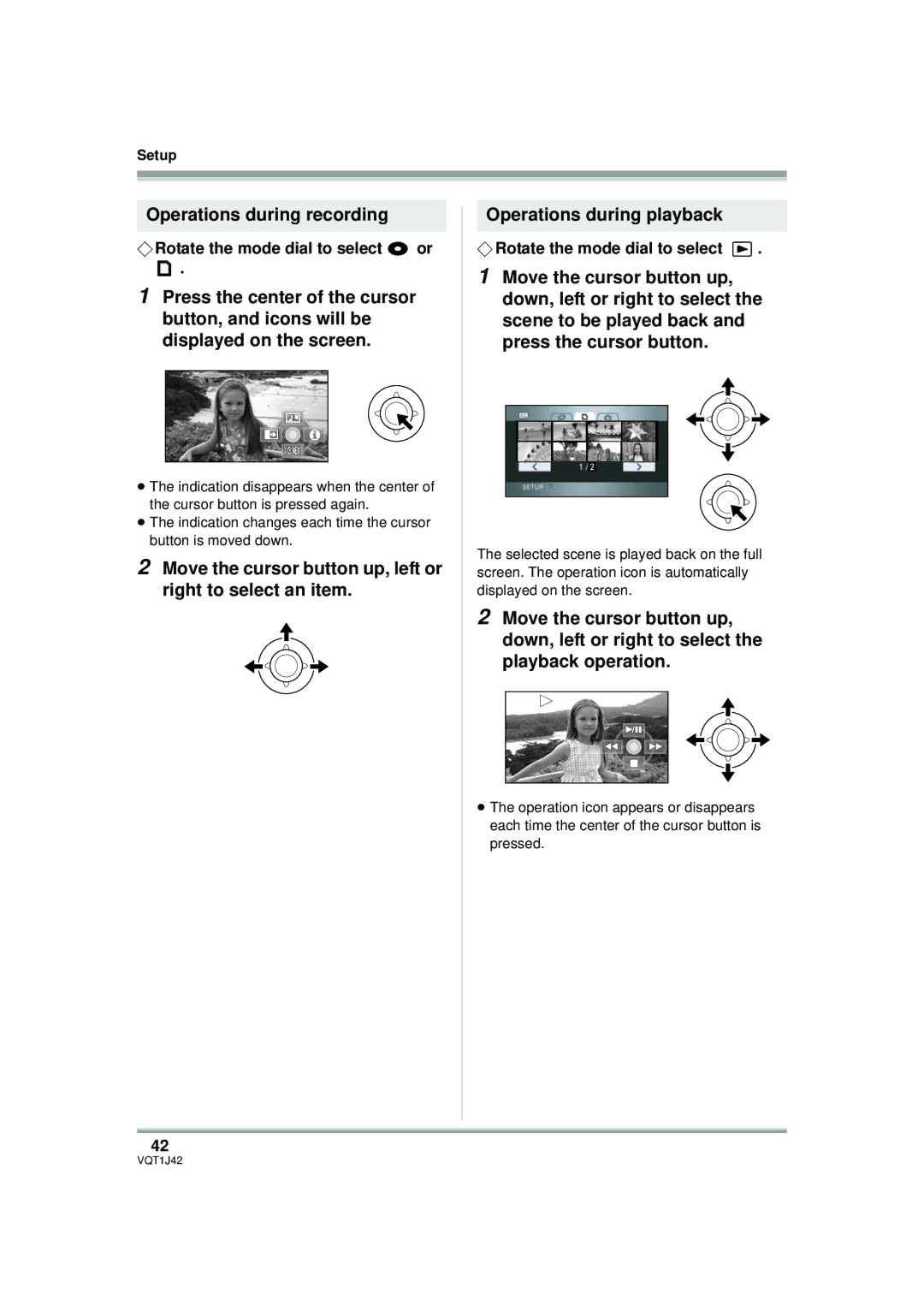 Panasonic HDC-SX5PC operating instructions Operations during recording, ¬ Rotate the mode dial to select or 