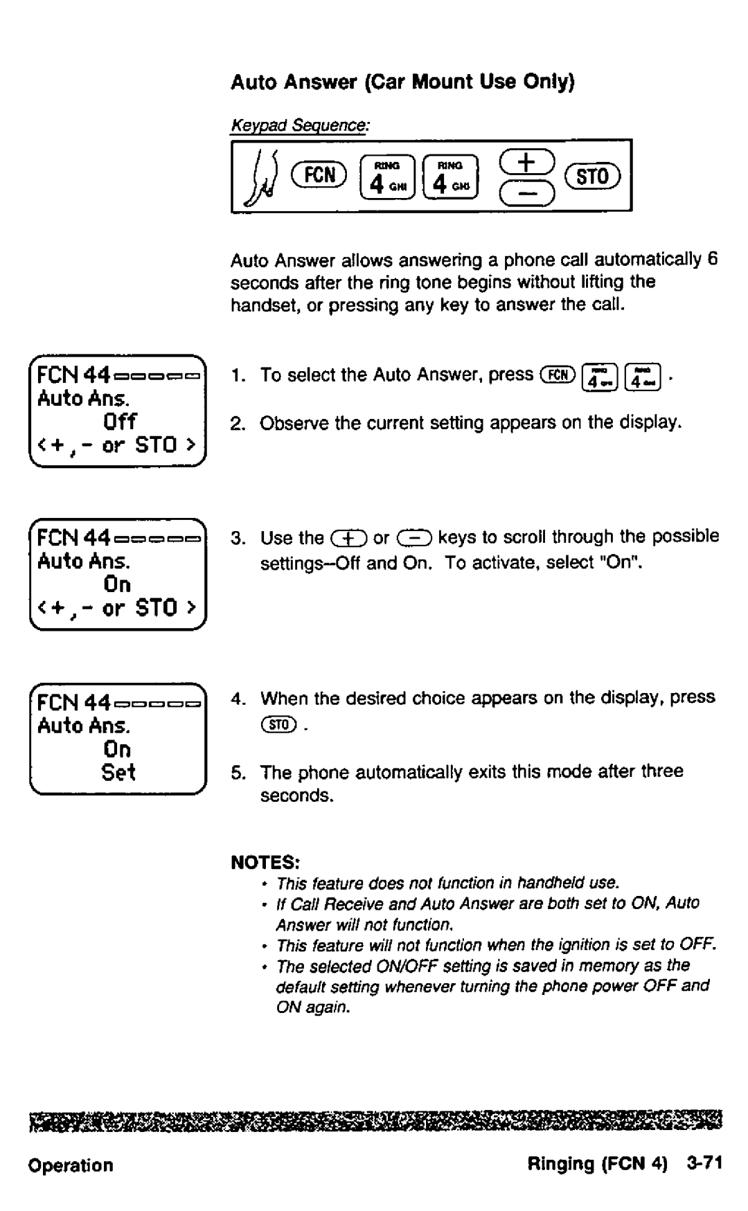 Panasonic HH950 manual 