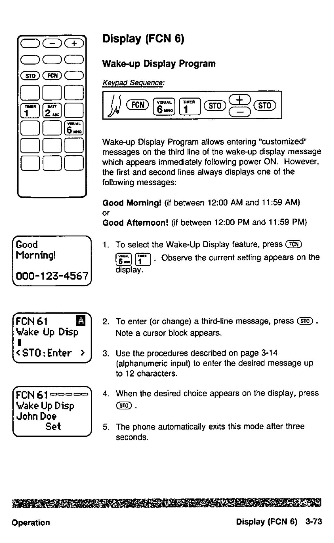 Panasonic HH950 manual 