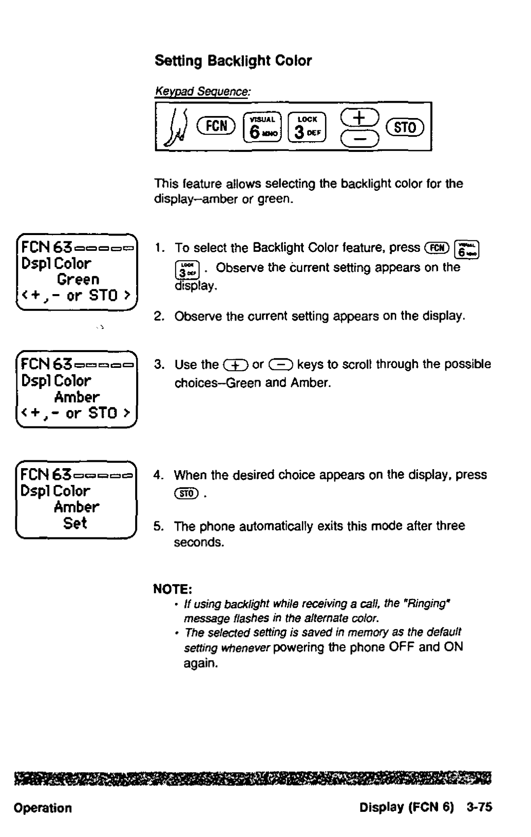 Panasonic HH950 manual 