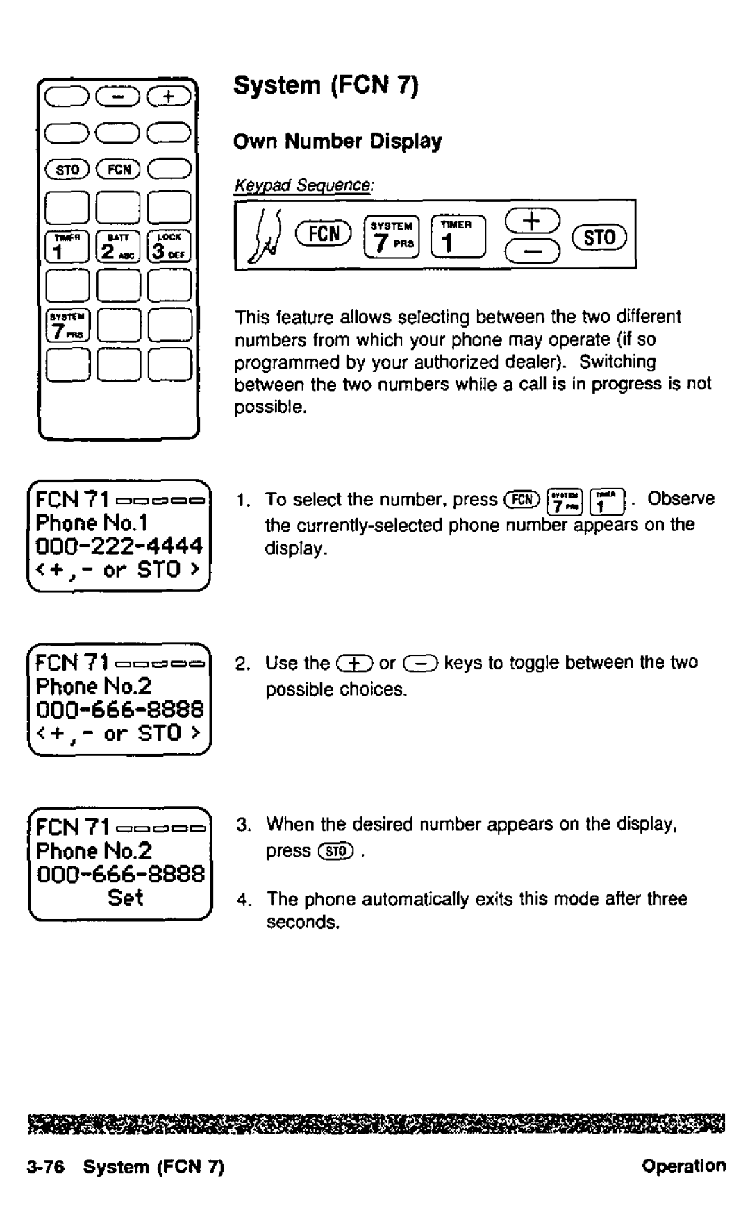 Panasonic HH950 manual 