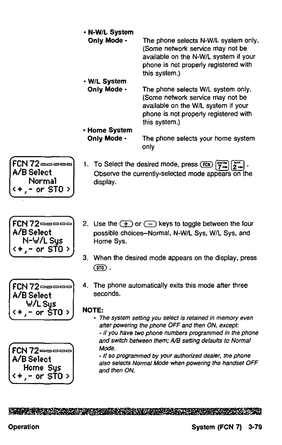 Panasonic HH950 manual 