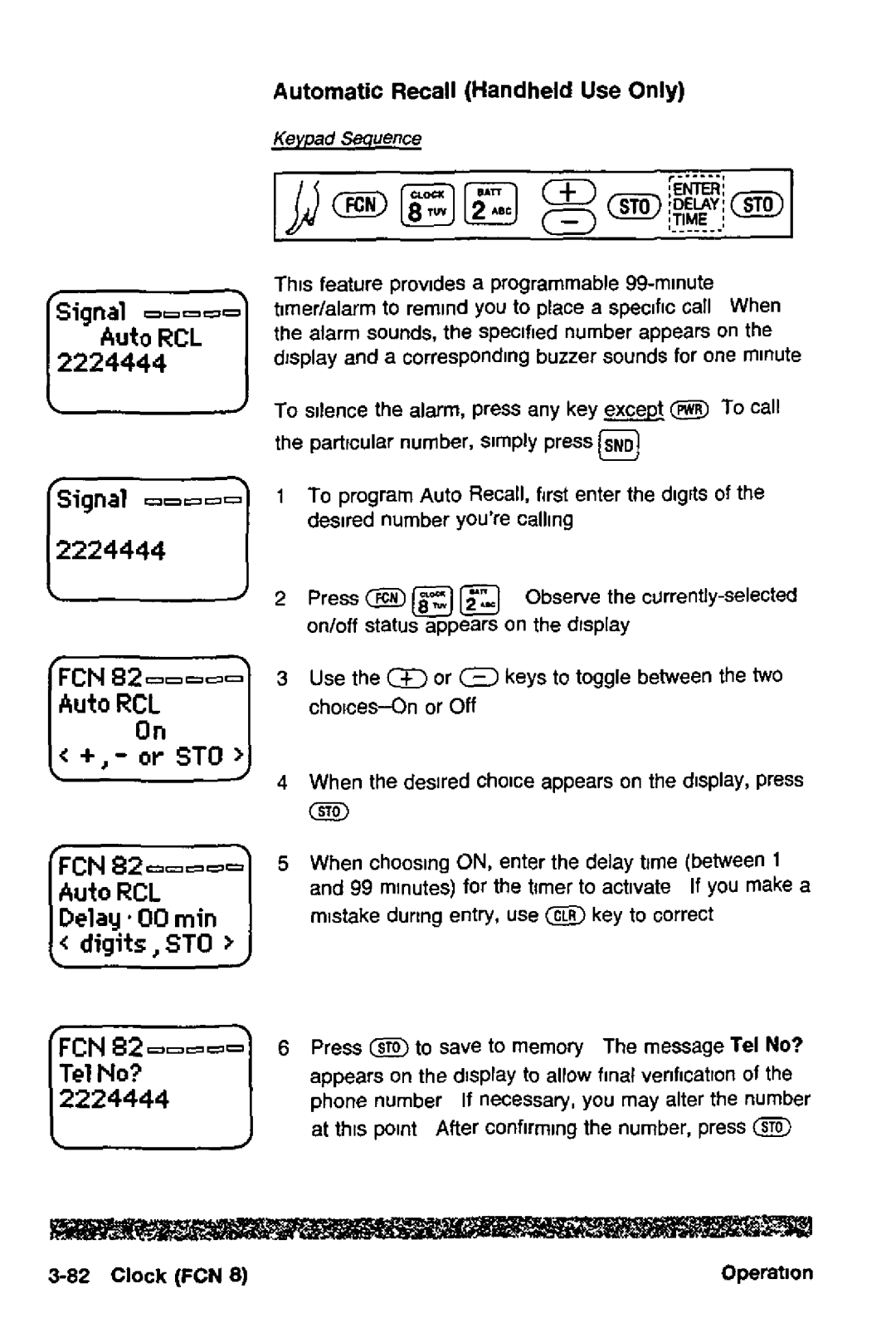 Panasonic HH950 manual 