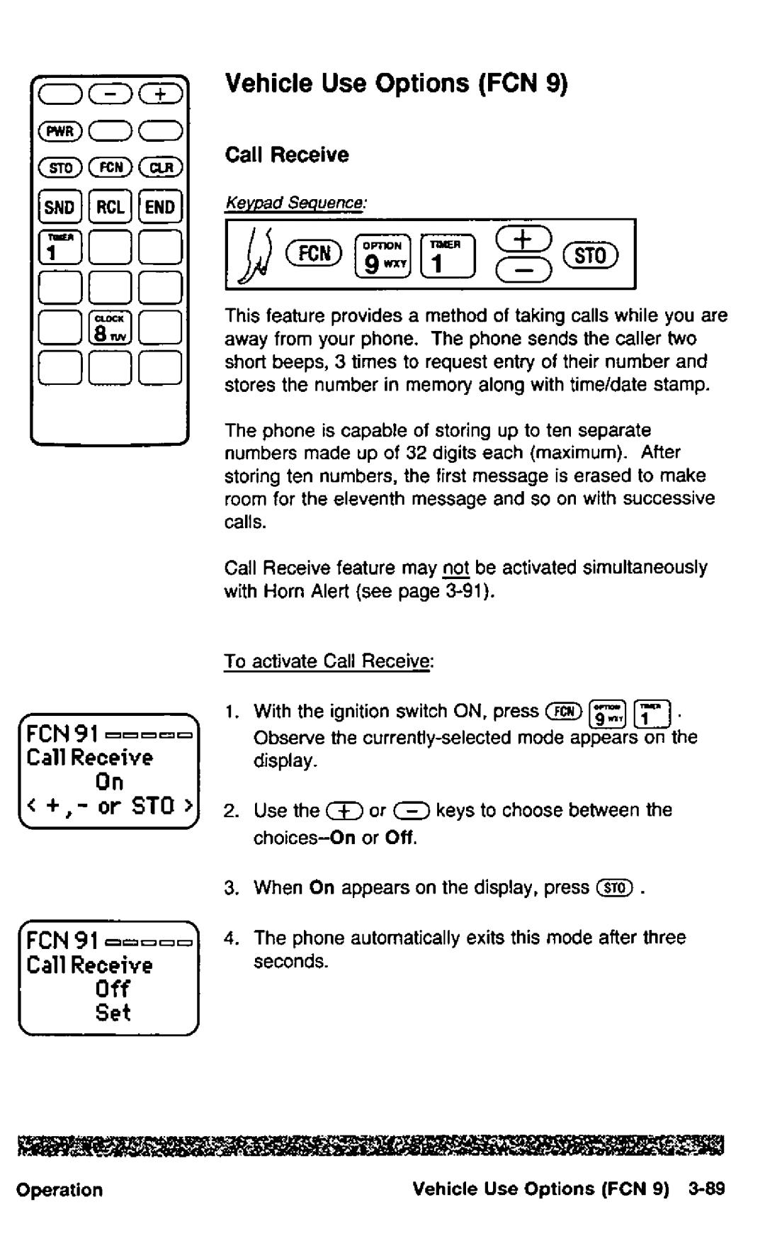 Panasonic HH950 manual 